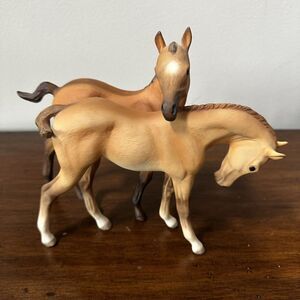 Cybis Horses Porcelain Foals Statue Colt Filly 1969 Darby‎ & Joan Figurine RARE